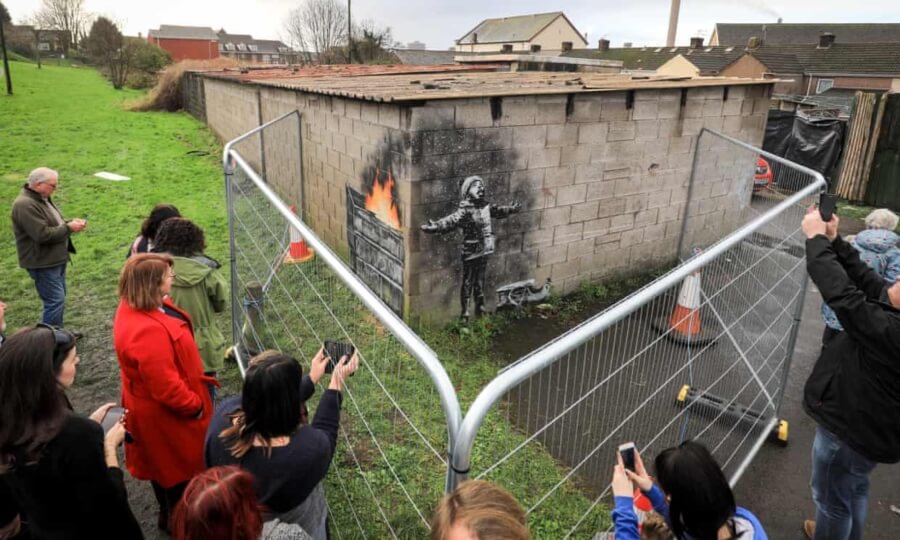 Última obra confirmada de Banksy