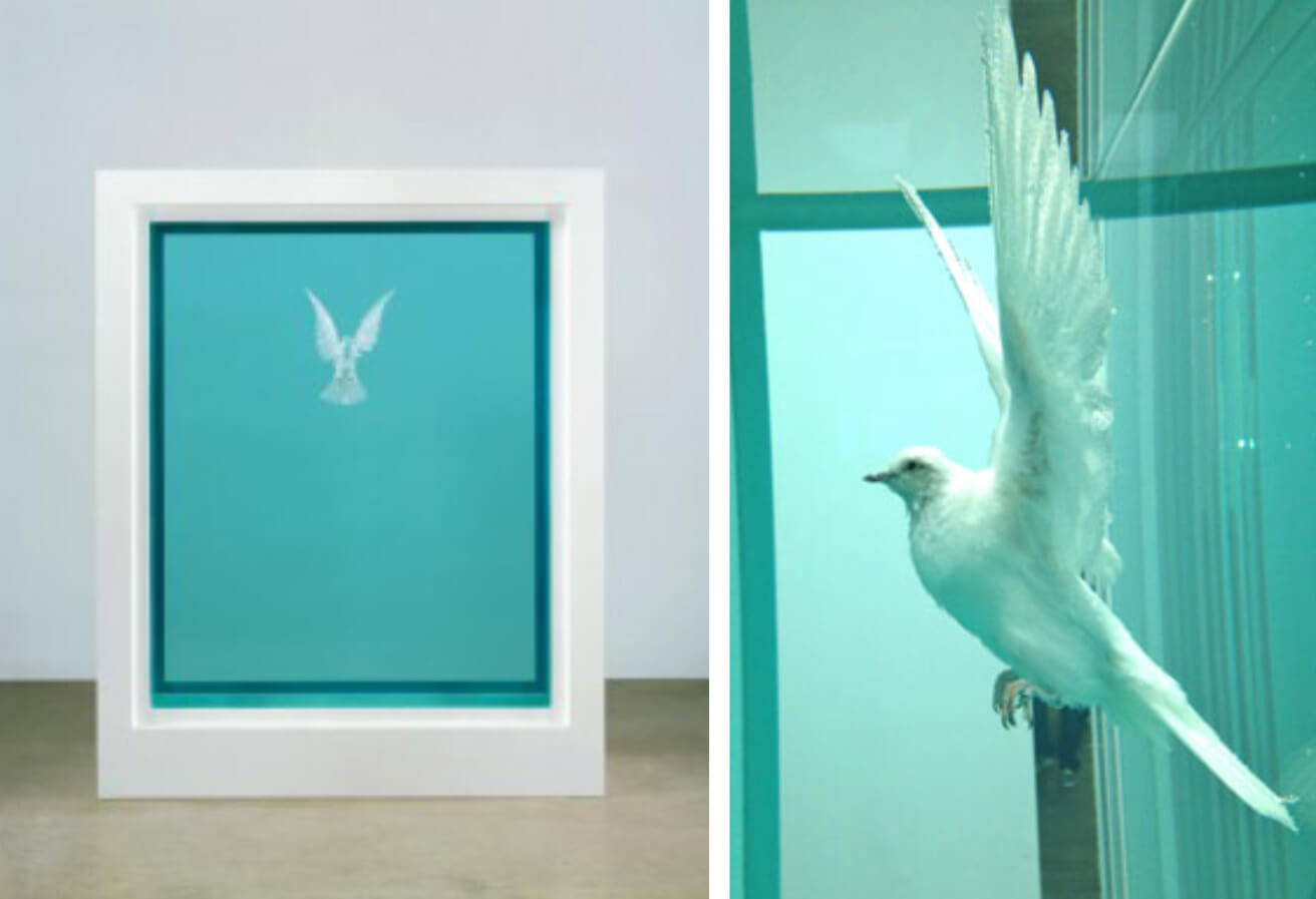The incomplete truth de Damien Hirst