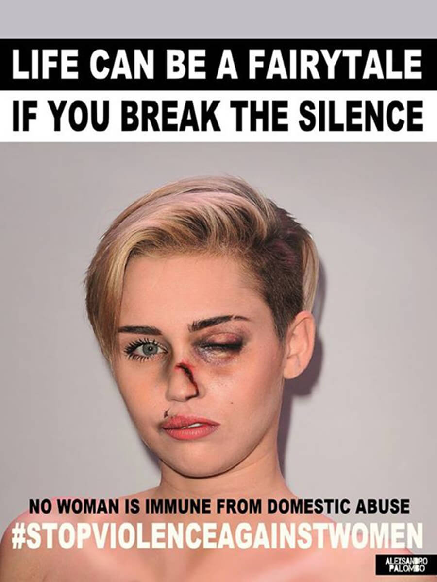 Miley Cyrus violencia de género