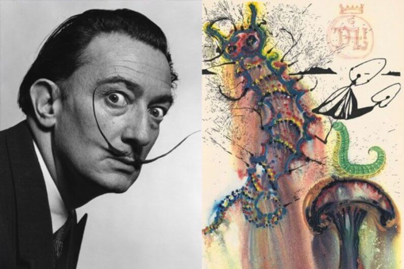 Ilustraciones de Dalí para la novela de Lewis Carol se publican