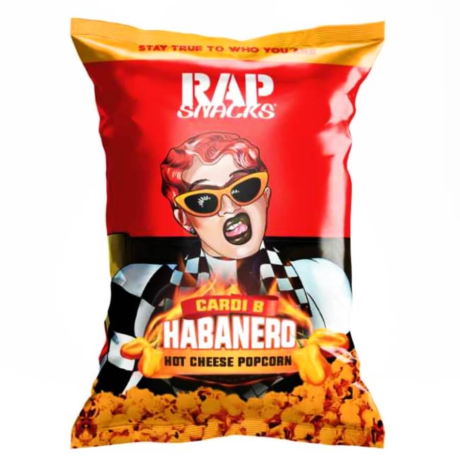 Rap Snacks colaboró con Cardie B para línea especial de papas fritas