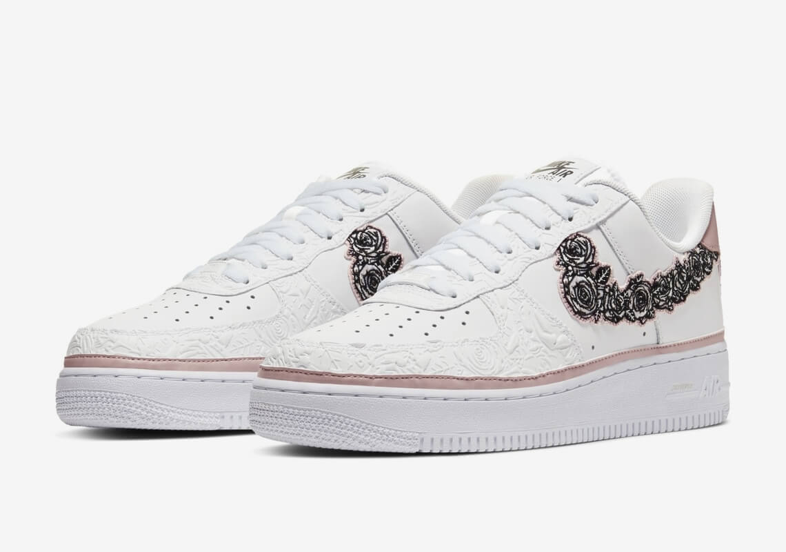nike air force con flores